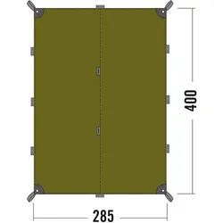 Tatonka Tarp 4 - Light olive - Tarp Tatonka Tarp 4 - Light olive - Tarp